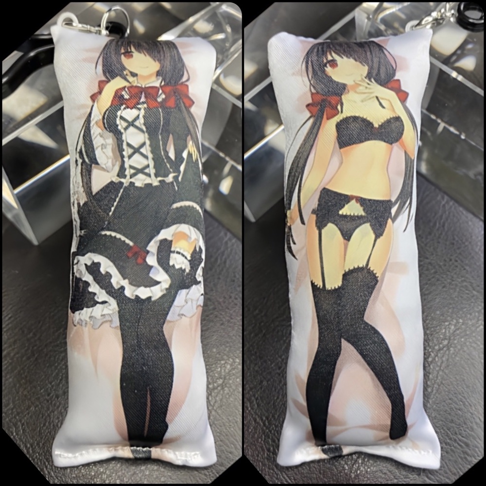 Handmade Anime Tokisaki Kurumi Date A Live Body Pillow Plush Keychain